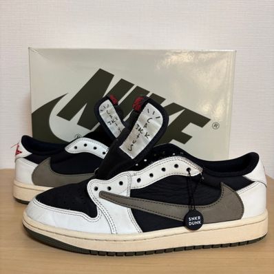 Travis Scott × Nike Women's Air Jordan 1 Low OG "Medium Olive"
