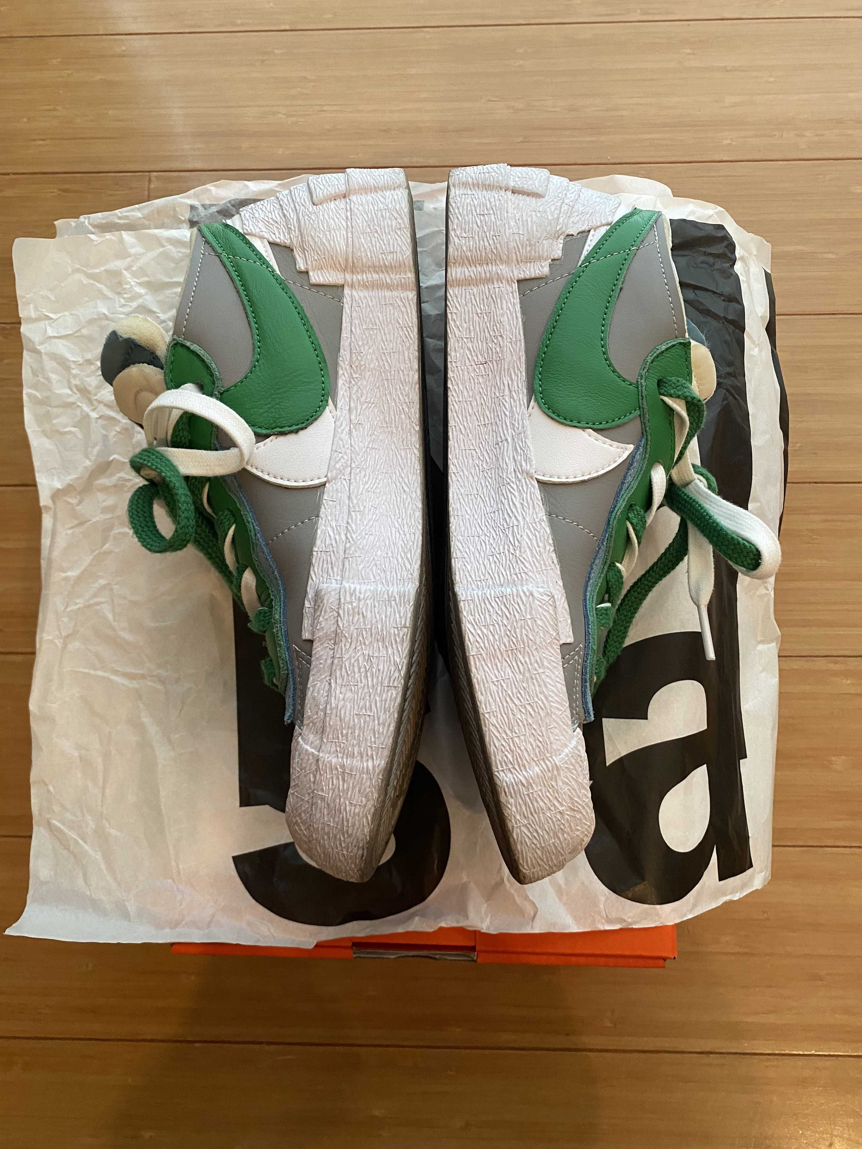 sacai × Nike Blazer Low "Classic Green"