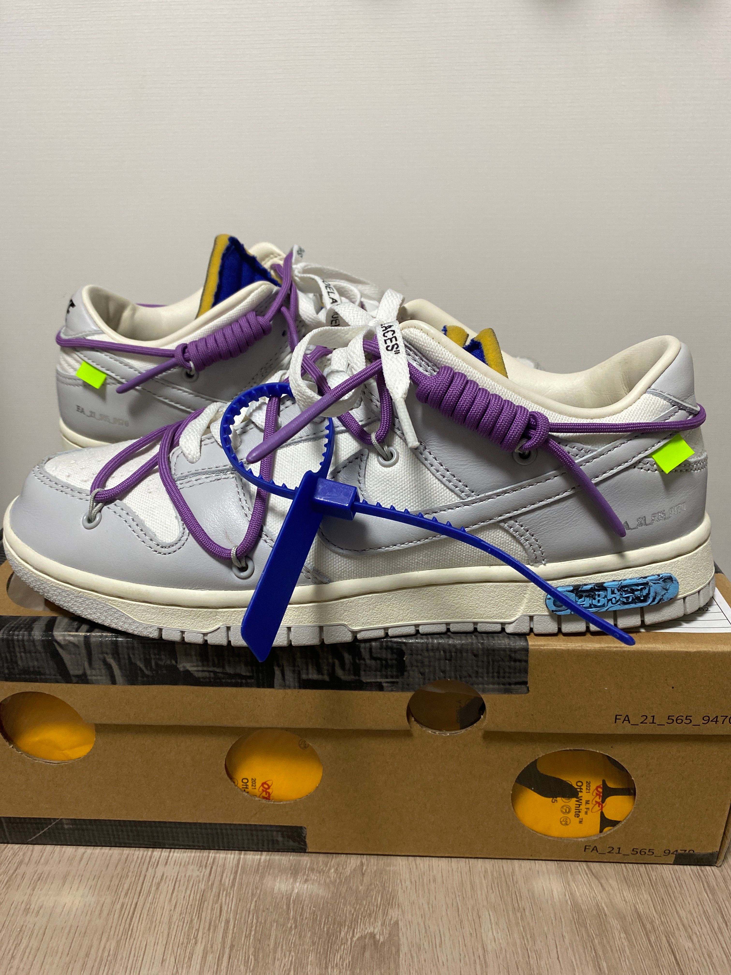 Off-White × Nike Dunk Low 1 of 50 "Lot.48" 