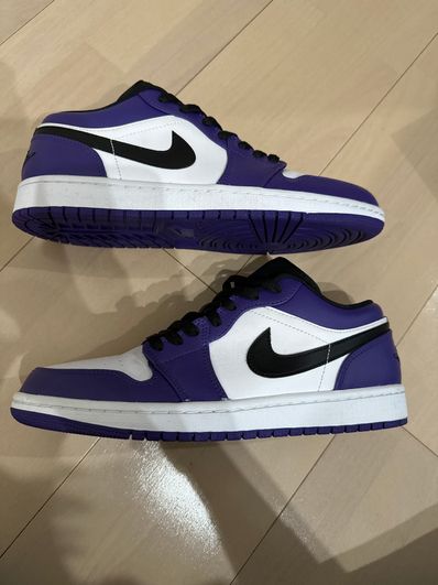 NIKE AIR JORDAN 1 LOW "COURT PURPLE"
