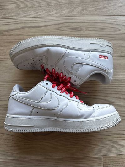 Supreme × Nike Air Force 1 Low "White"