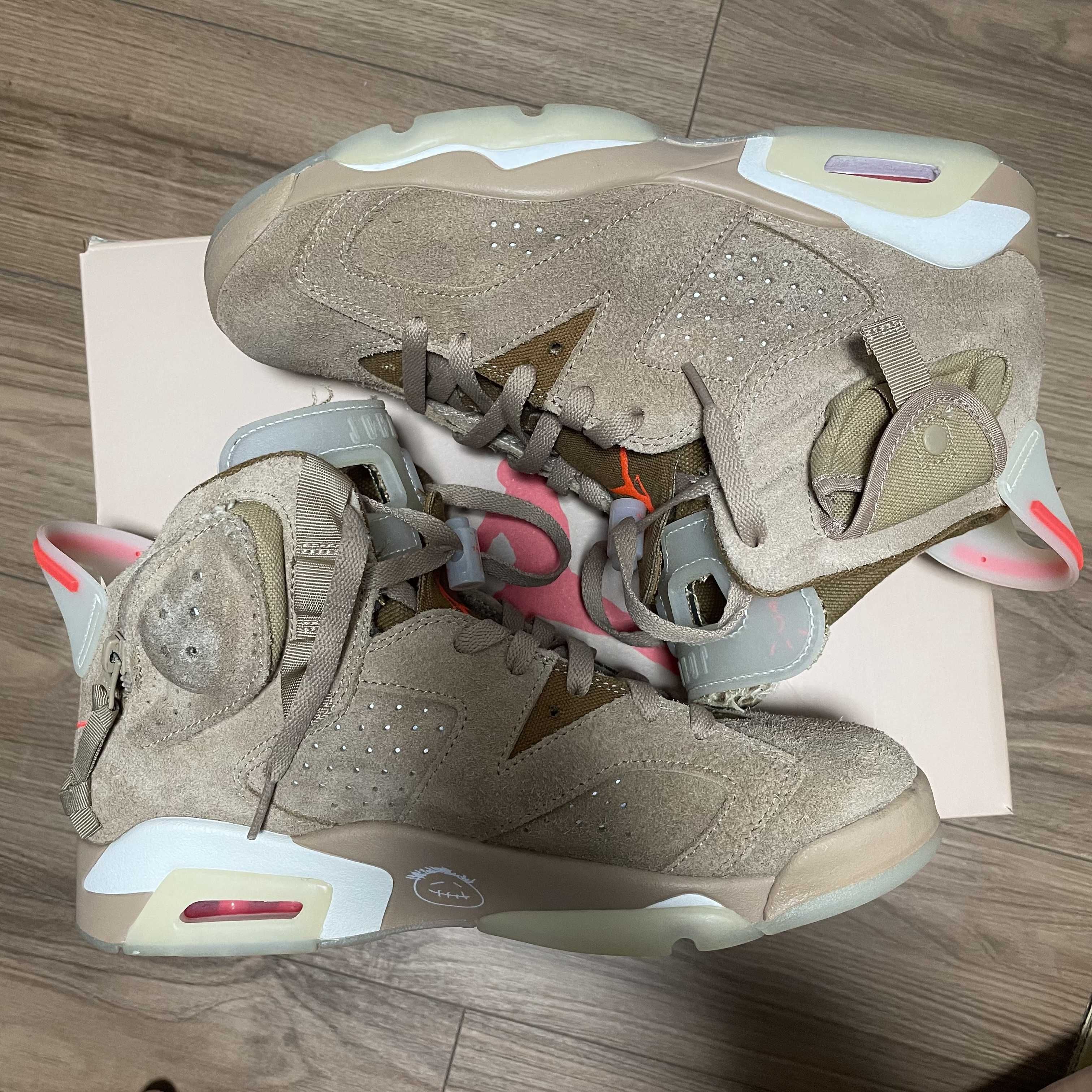 Travis Scott × Nike Air Jordan 6 "British Khaki"