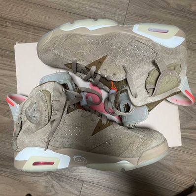 Travis Scott × Nike Air Jordan 6 "British Khaki"