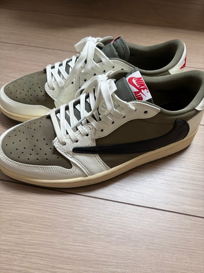 Travis Scott × Nike Air Jordan 1 Low OG SP "Reverse Olive"