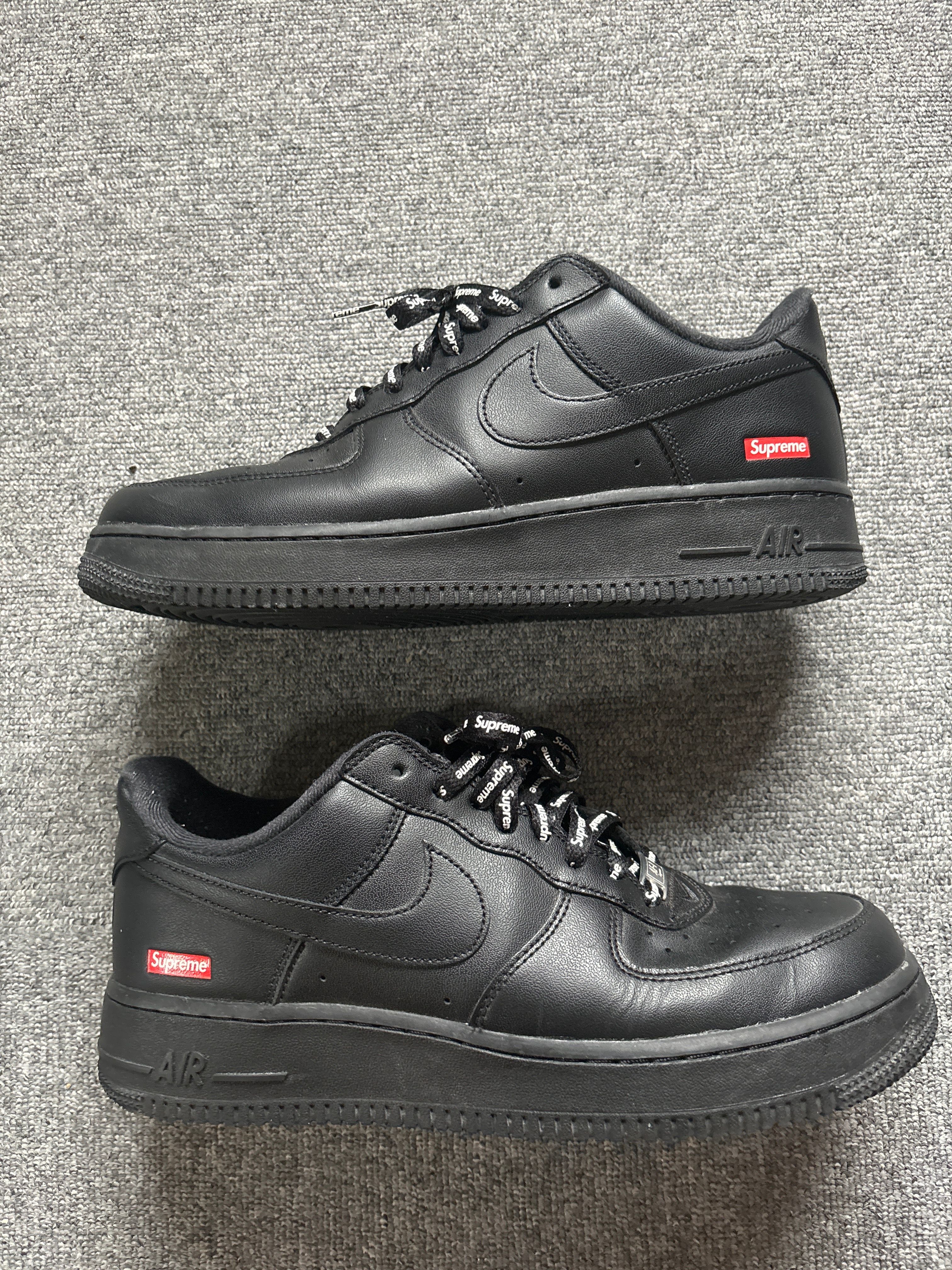 Supreme × Nike Air Force 1 Low "Black"