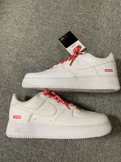 Supreme × Nike Air Force 1 Low "White"
