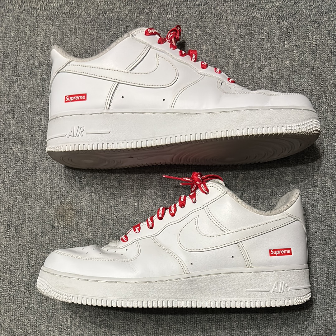 Supreme × Nike Air Force 1 Low "White"