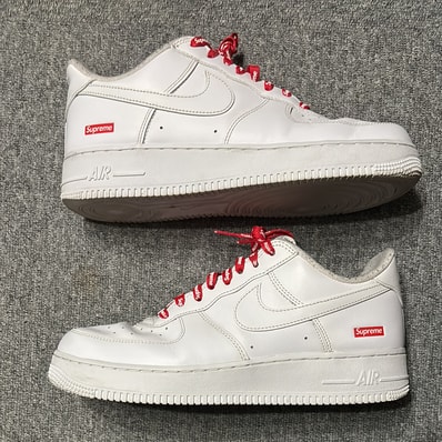 Supreme × Nike Air Force 1 Low "White"