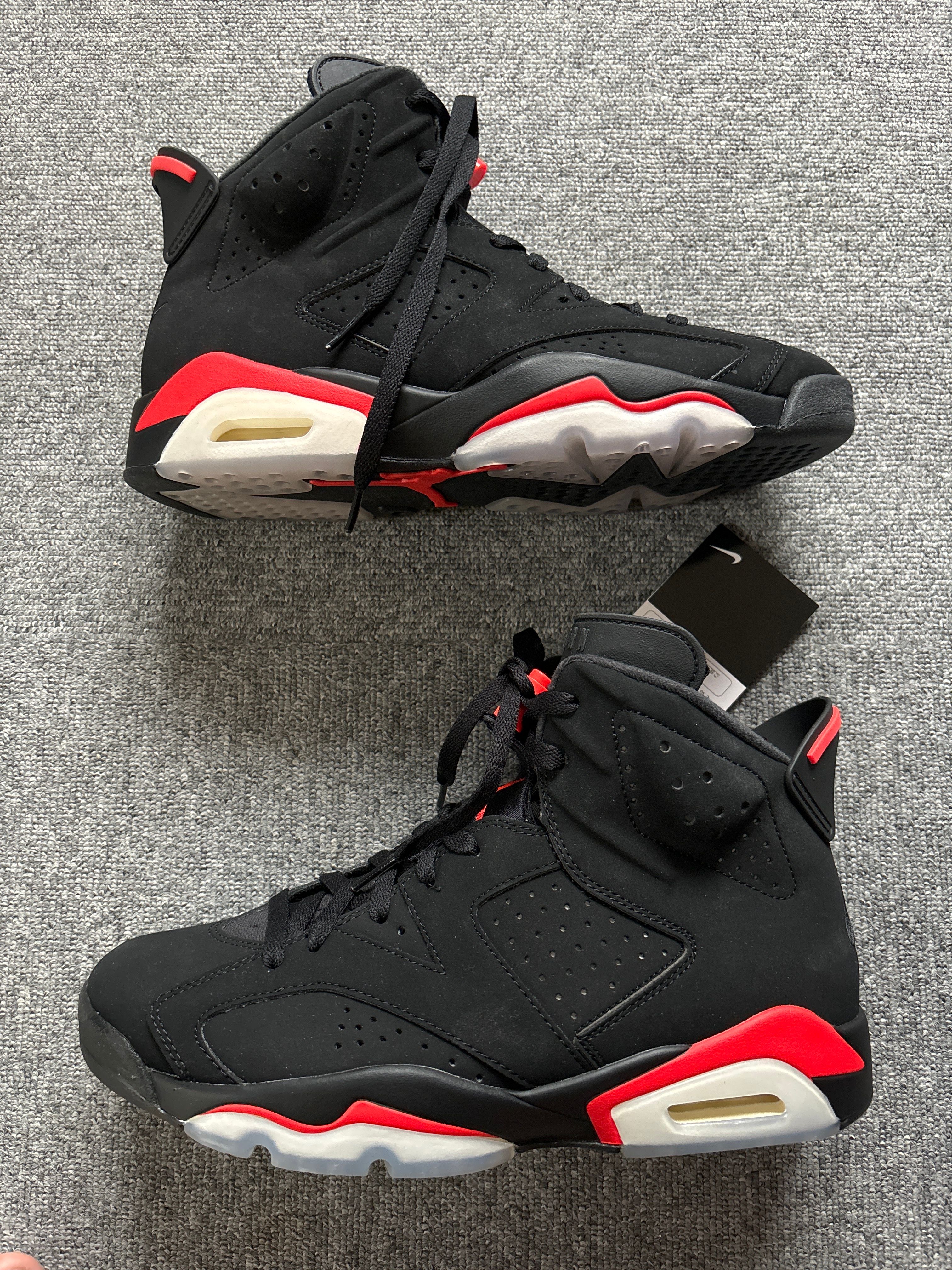 Nike Air Jordan 6 Retro OG "Black/Infrared"
