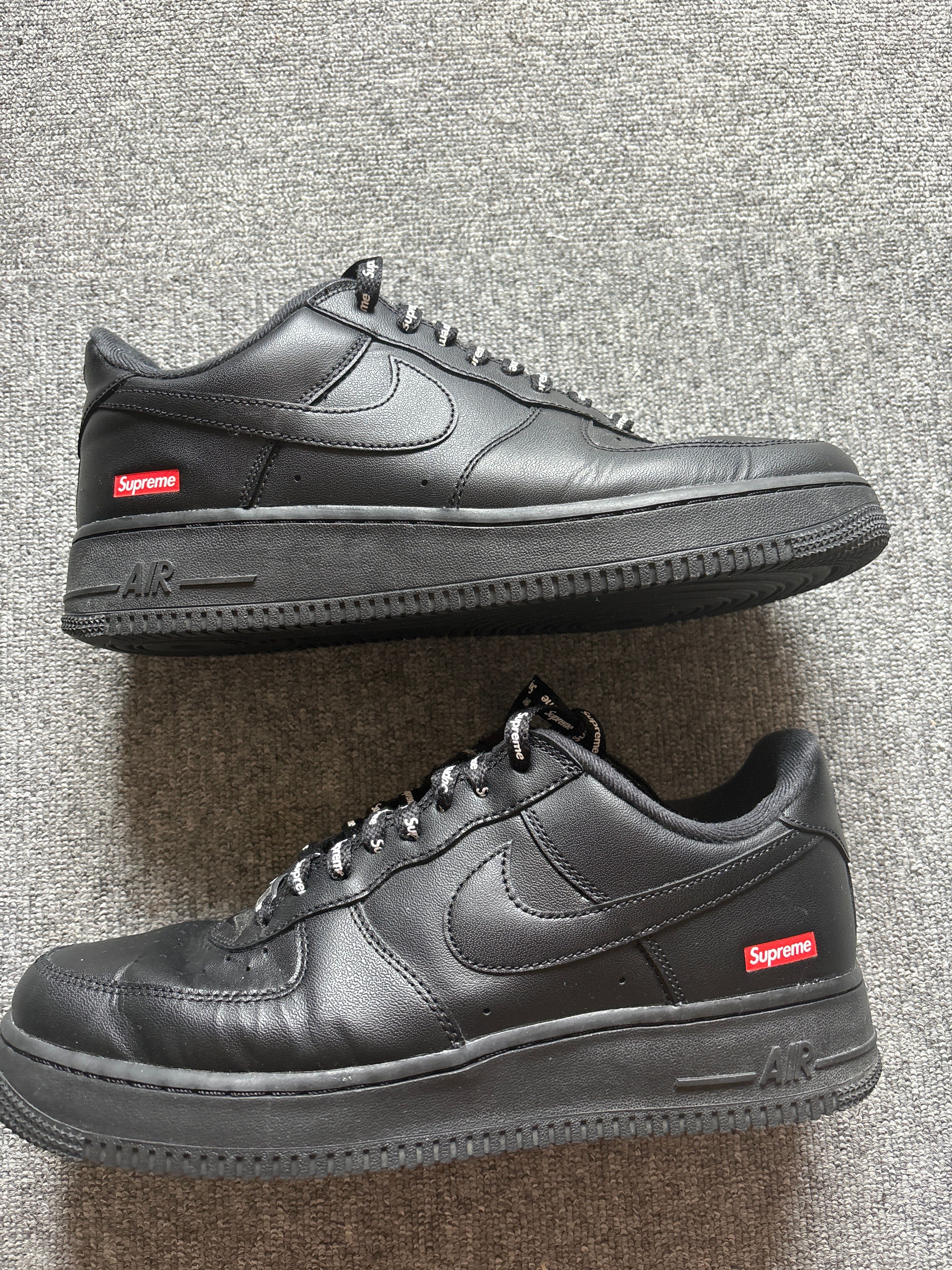 Supreme × Nike Air Force 1 Low "Black"