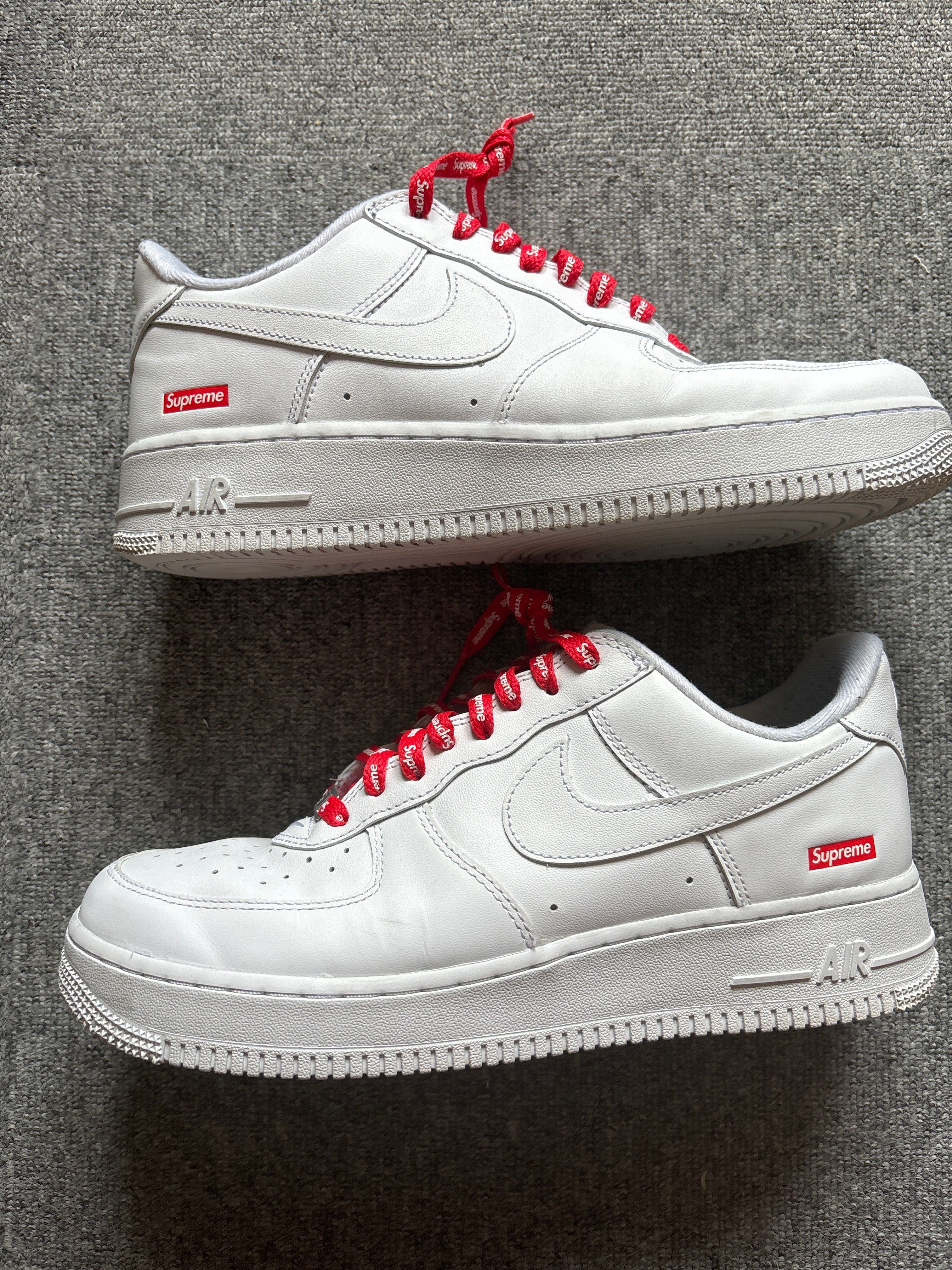 Supreme × Nike Air Force 1 Low "White"