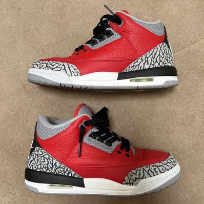 Nike GS Air Jordan 3 Retro SE "Fire Red"