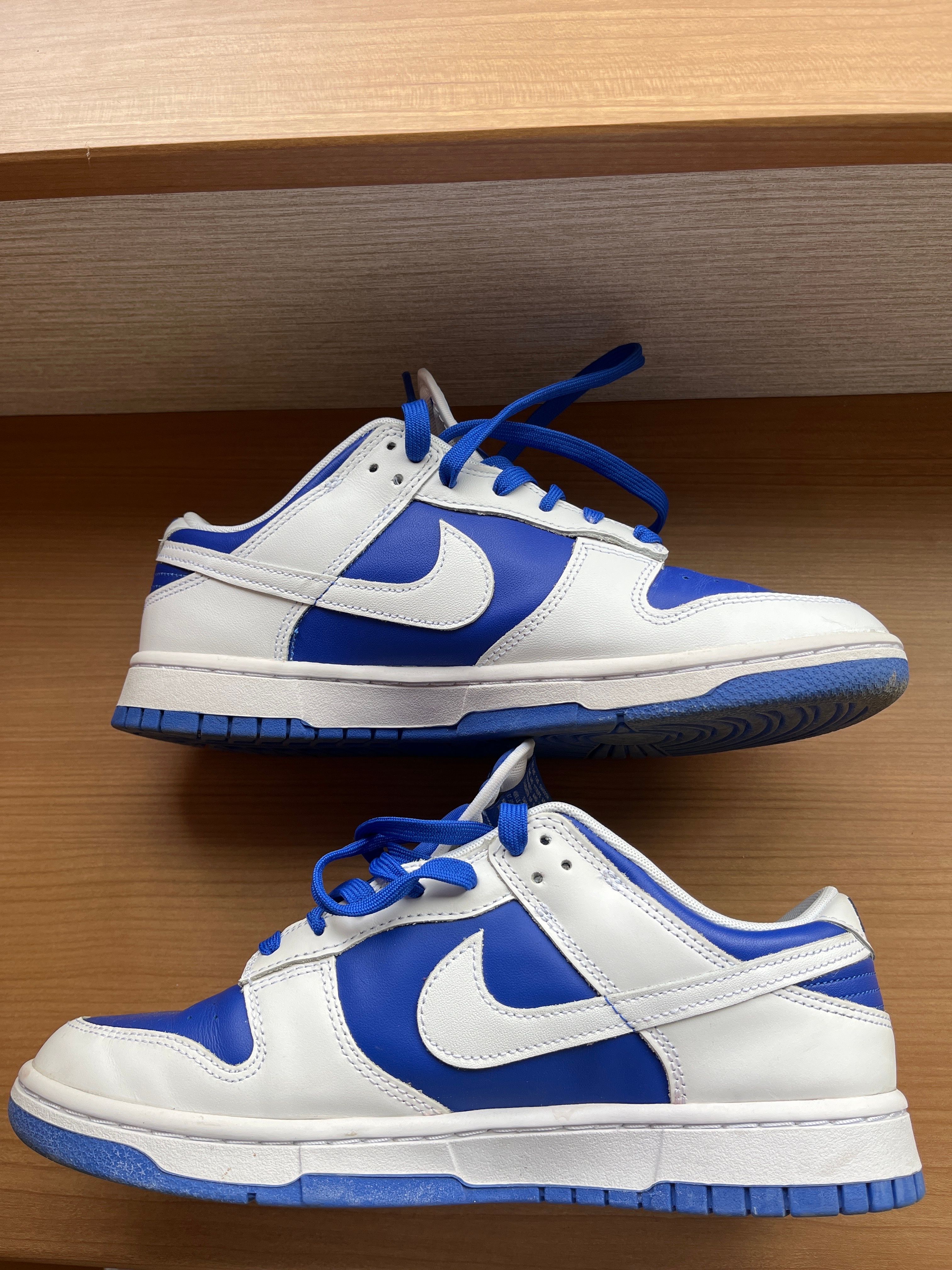 Nike Dunk Low Retro "Racer Blue and White"