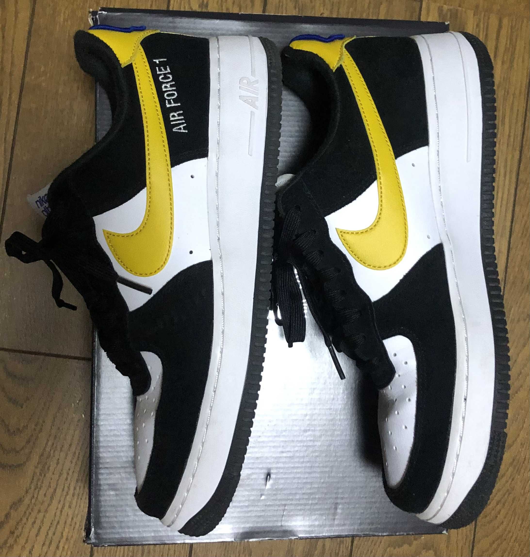 Nike Air Force 1 Low'07 LV8 Athletic Club "Black/Dark Sulfur"