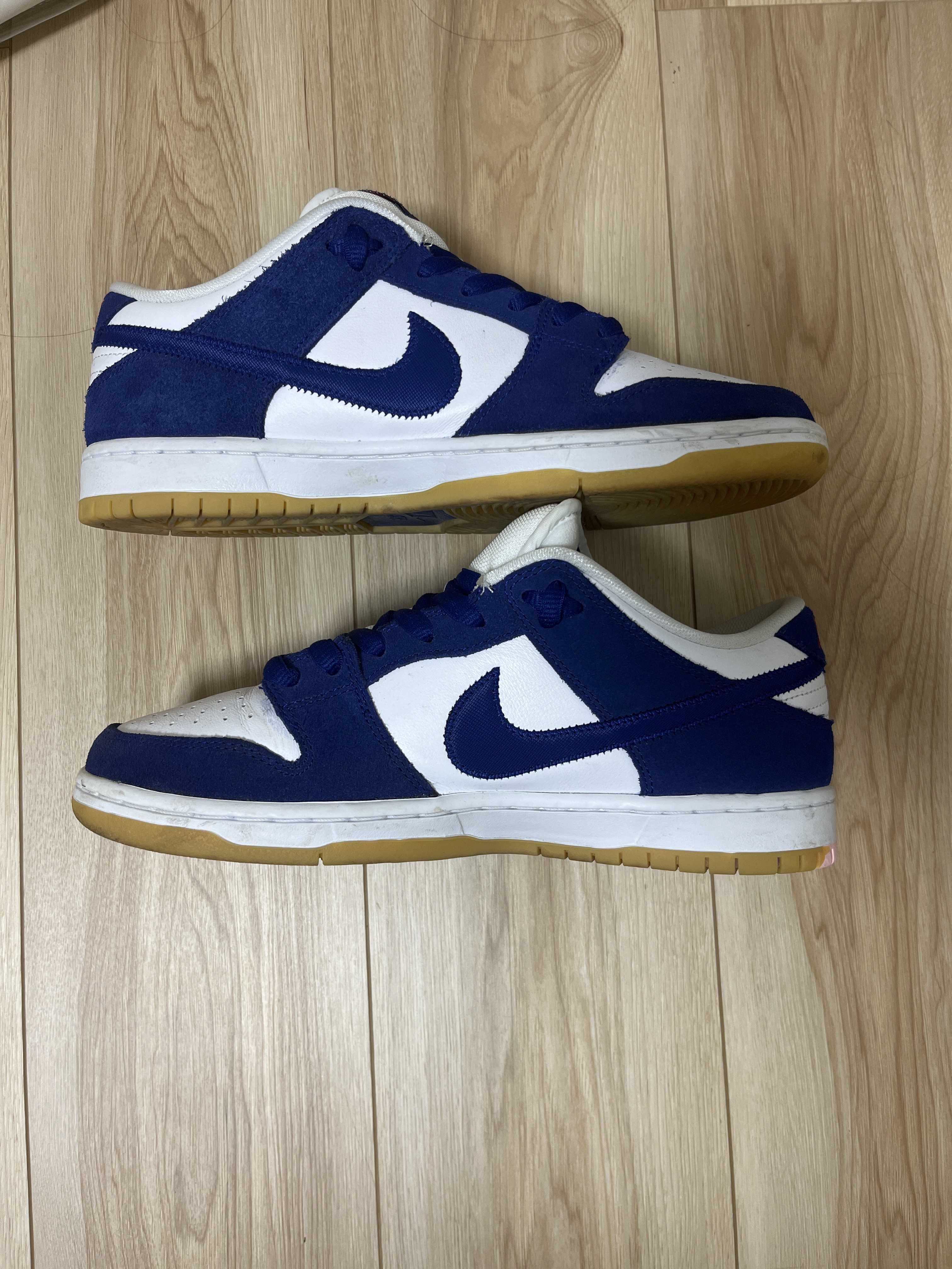 Nike SB Dunk Low "Los Angeles Dodgers/Deep Royal Blue"