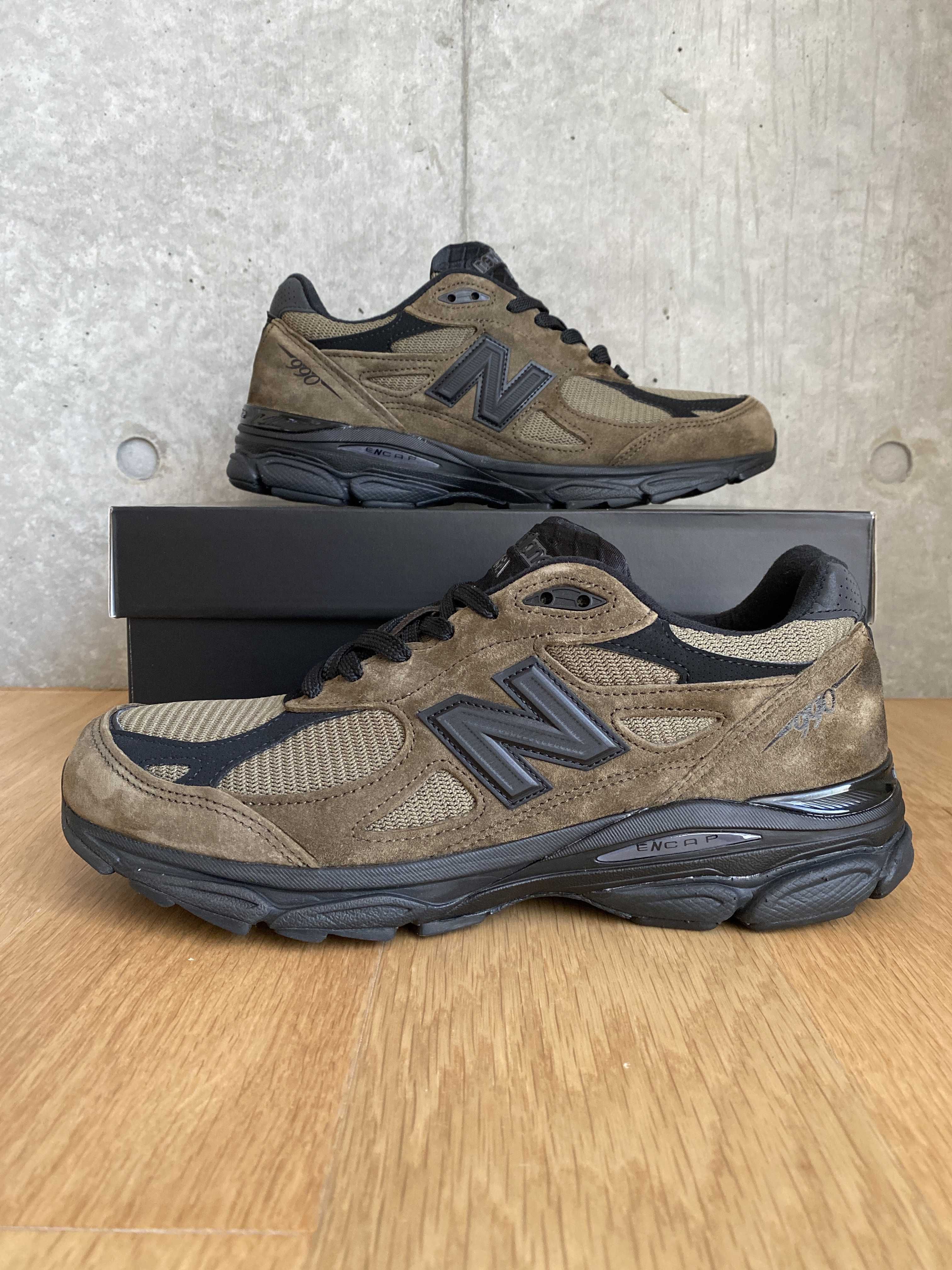 JJJJound × New Balance 990V3 "Slate Black"