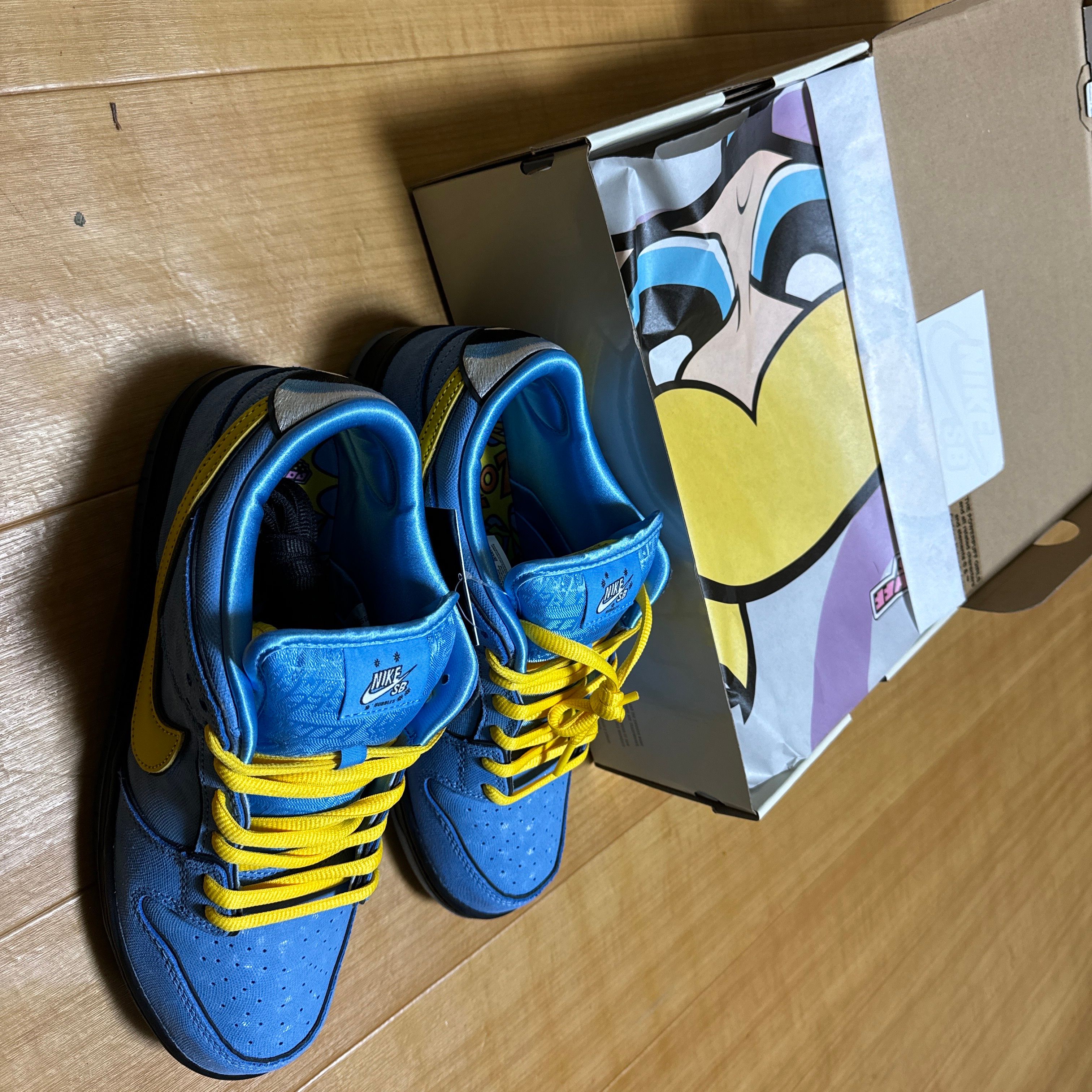 The Powerpuff Girls × Nike SB Dunk Low Pro QS "Bubbles"
