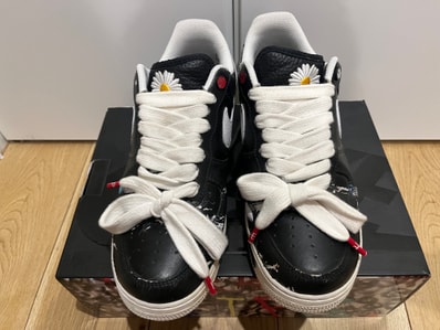 PEACEMINUSONE × Nike Air Force 1 Low Para Noise "Black" / G-DRAGON