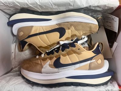 Sacai × Nike Vapor Waffle "Sesame And Blue Void"