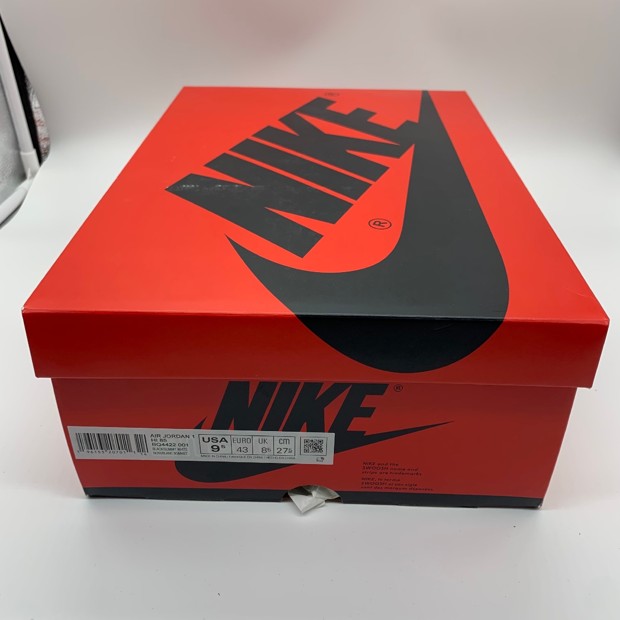Nike Air Jordan 1 High '85 "Black/White"