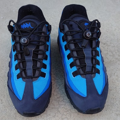 Stash × Nike Air Max 95 "Black and Harbor Blue" (2024)