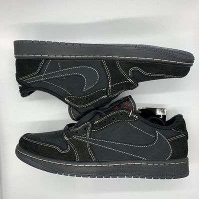 Travis Scott × Nike Air Jordan 1 Low OG SP "Black Phantom"