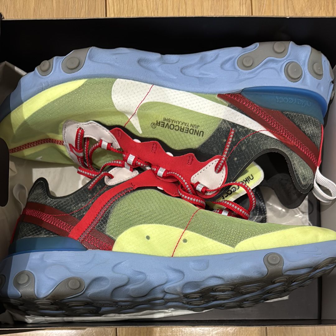UNDERCOVER × Nike React Element 87 "Yellow/Red"
