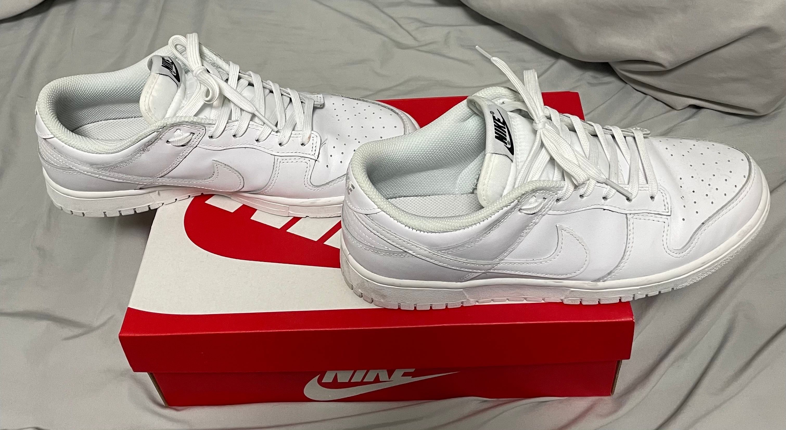 Nike Women's Dunk Low "Triple White"