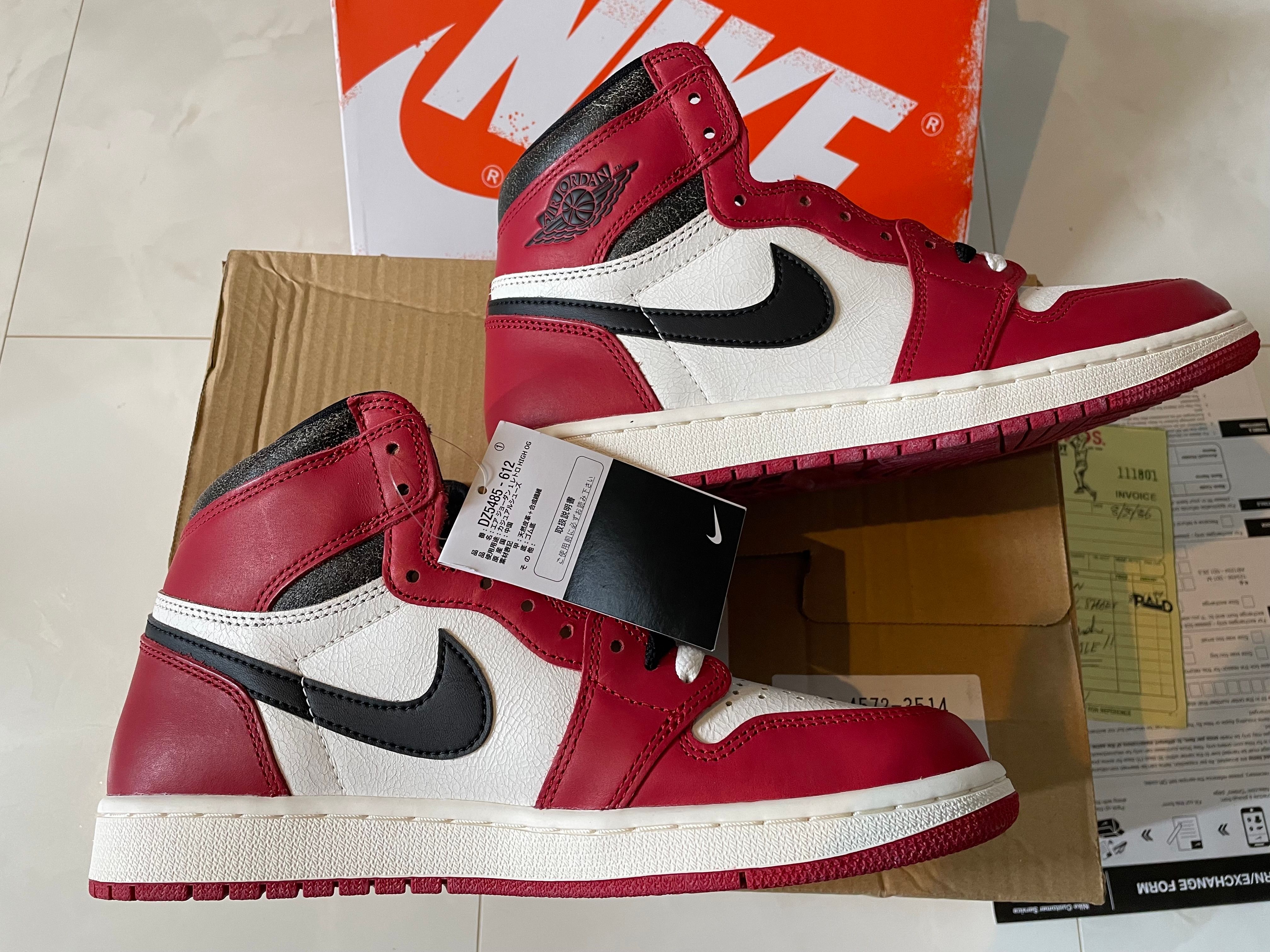 Nike Air Jordan 1 High OG "Lost & Found/Chicago"
