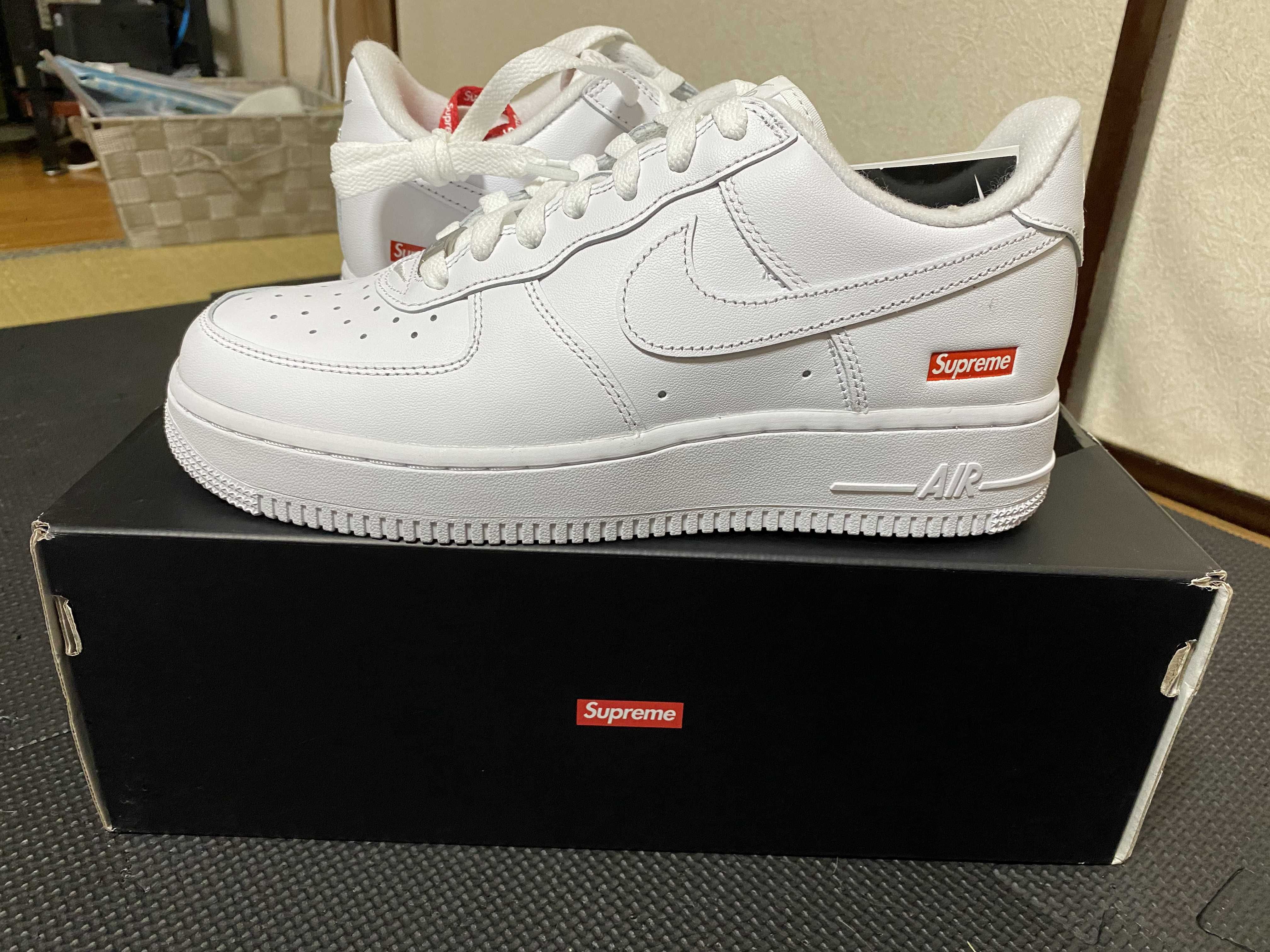 Supreme × Nike Air Force 1 Low "White"