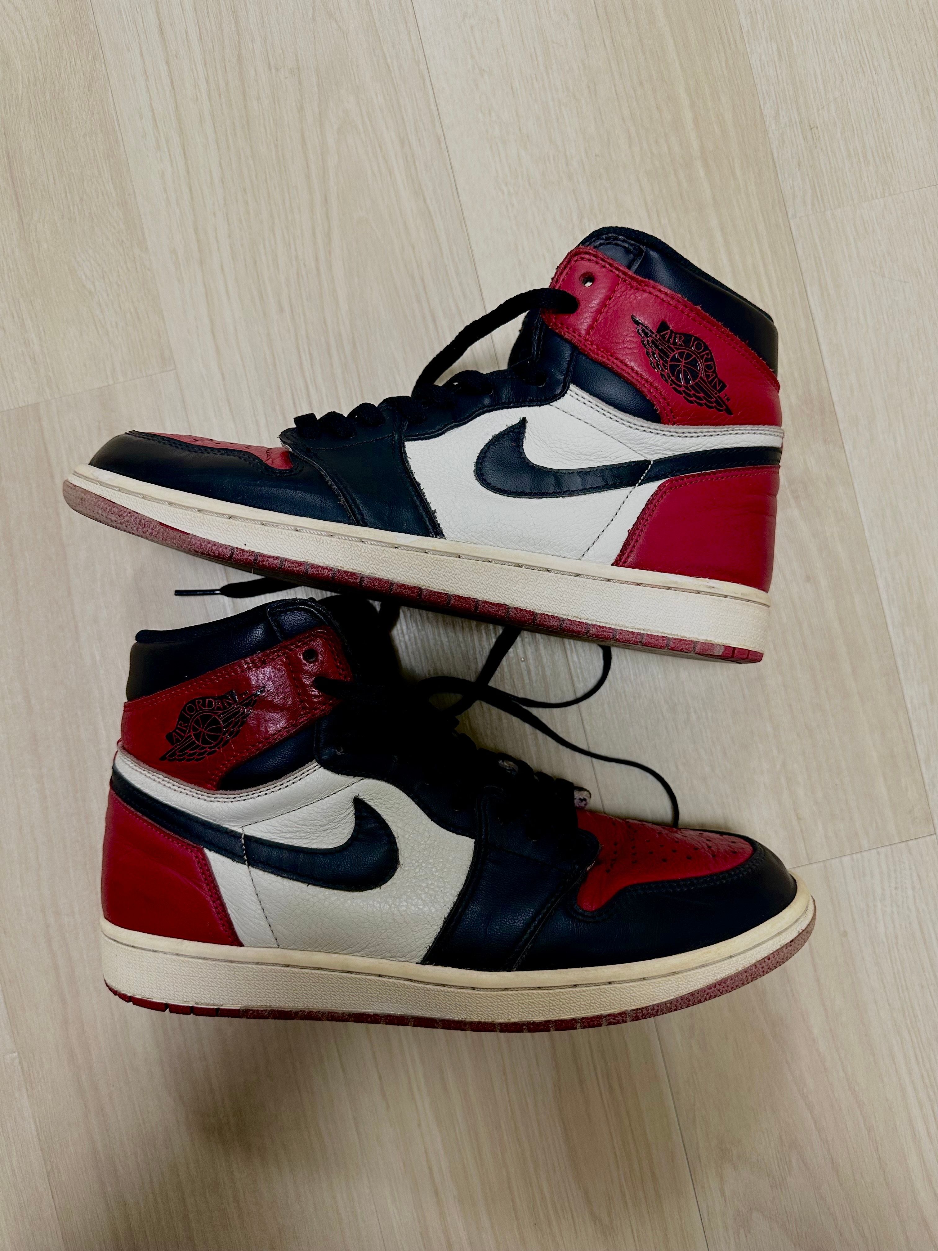 Nike Air Jordan 1 Retro High OG "Bred Toe"