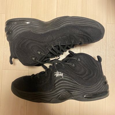Stussy × Nike Air Penny 2 "Black"