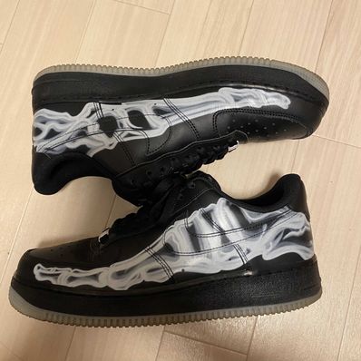 Nike Air Force 1 Low "Black Skeleton"