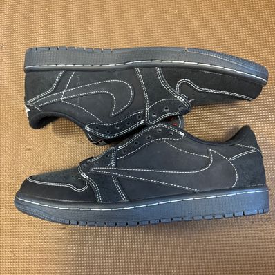 Travis Scott × Nike Air Jordan 1 Low OG SP "Black Phantom"