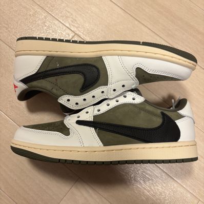 Travis Scott × Nike Air Jordan 1 Low OG SP "Reverse Olive"