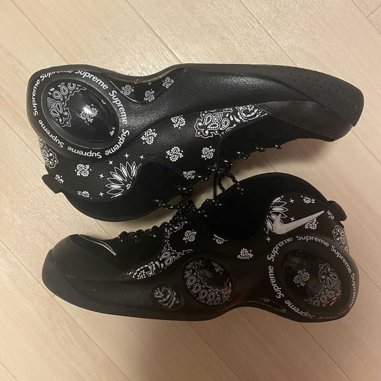 Supreme × Nike Air Zoom Flight 95 SP "Black/White"