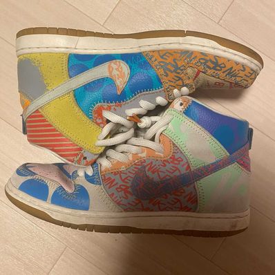 THOMAS CAMPBELL × Nike SB Dunk High "Ice Jade/Circuit Orange-Sail"