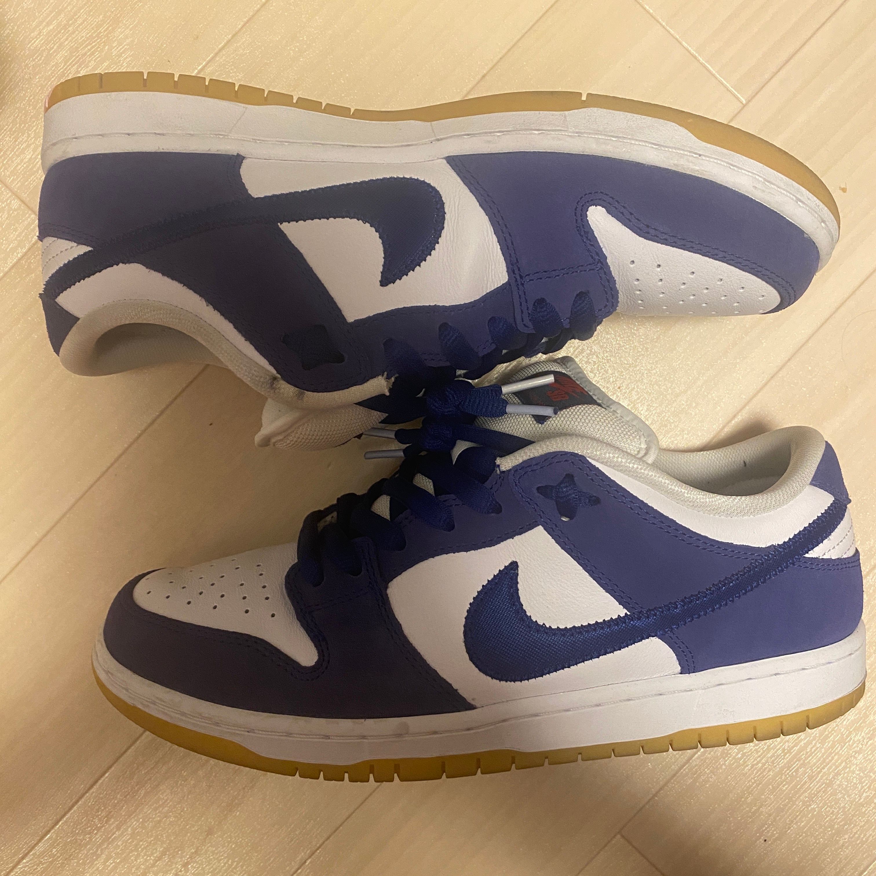 Nike SB Dunk Low "Los Angeles Dodgers/Deep Royal Blue"