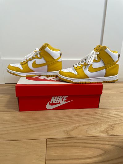 NIKE Women's DUNK HIGH "DARK SULFUR"