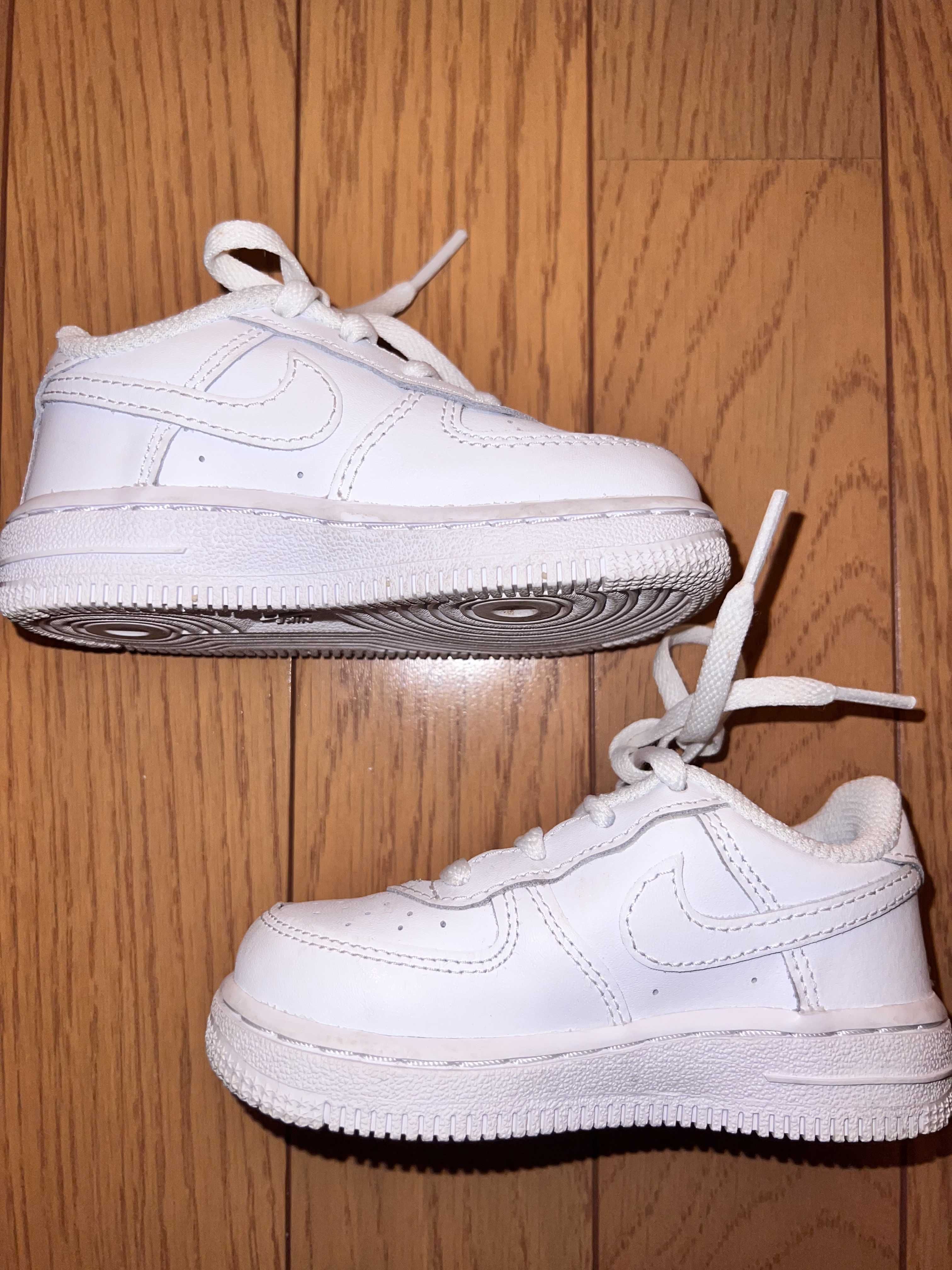 Nike TD Air Force 1 Low LE "Triple White"