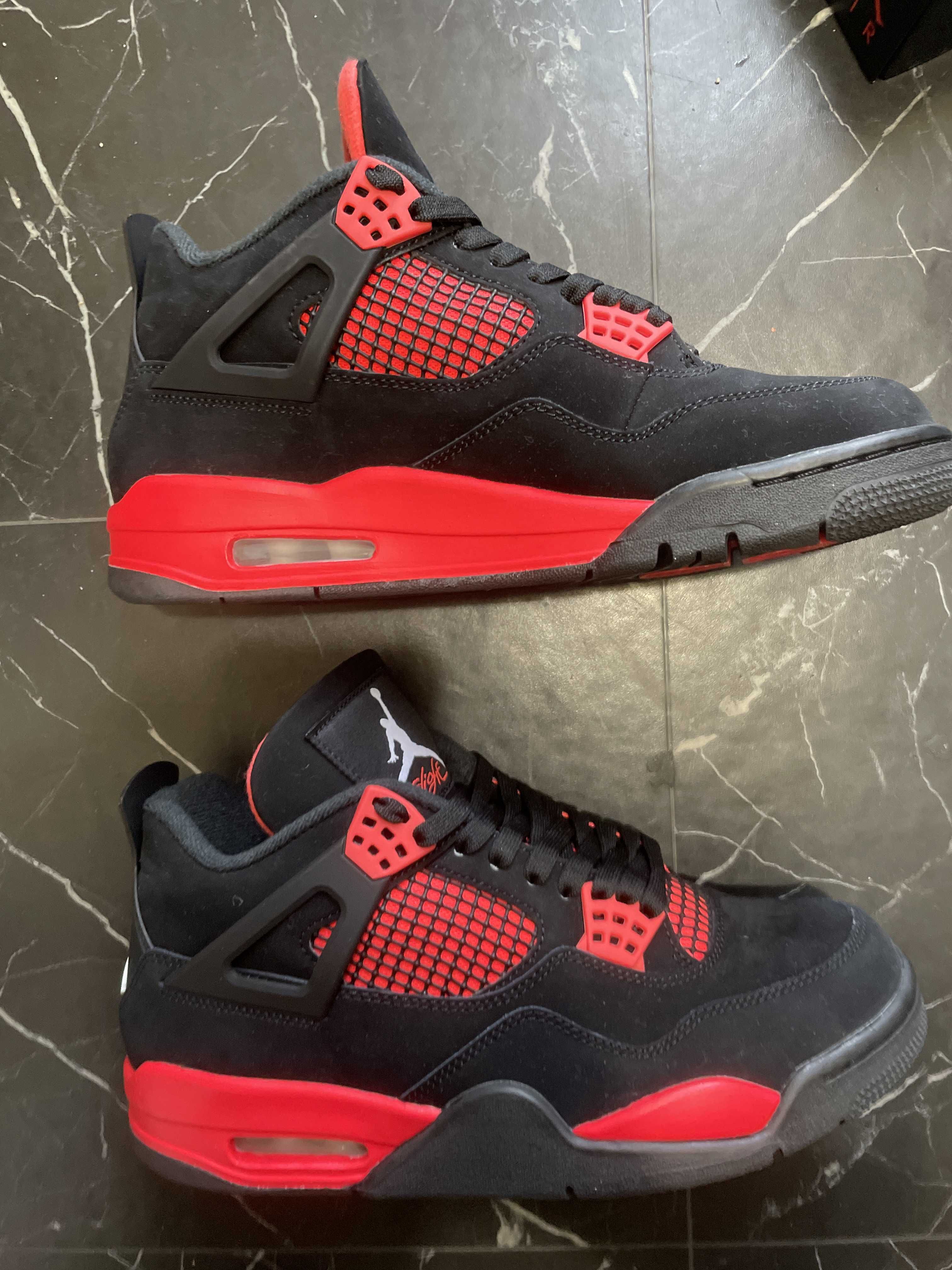 Nike Air Jordan 4 "Red Thunder/Crimson"