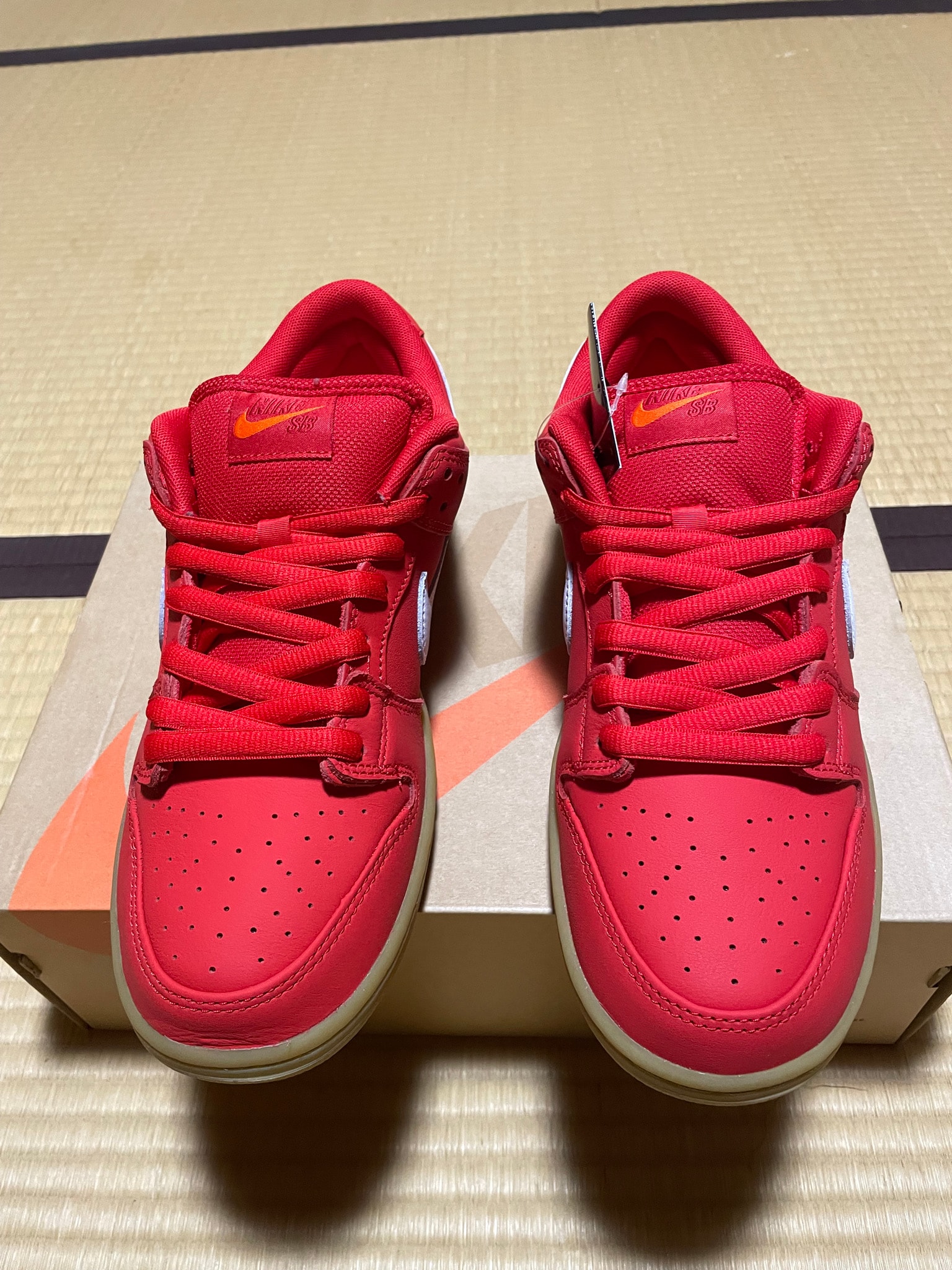 Nike SB Dunk Low Pro ISO Orange Label "University Red Gum"