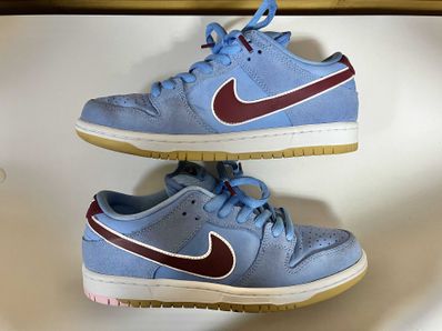 Nike SB Dunk Low Pro "Philadelphia Phillies/Valor Blue and Team Maroon"