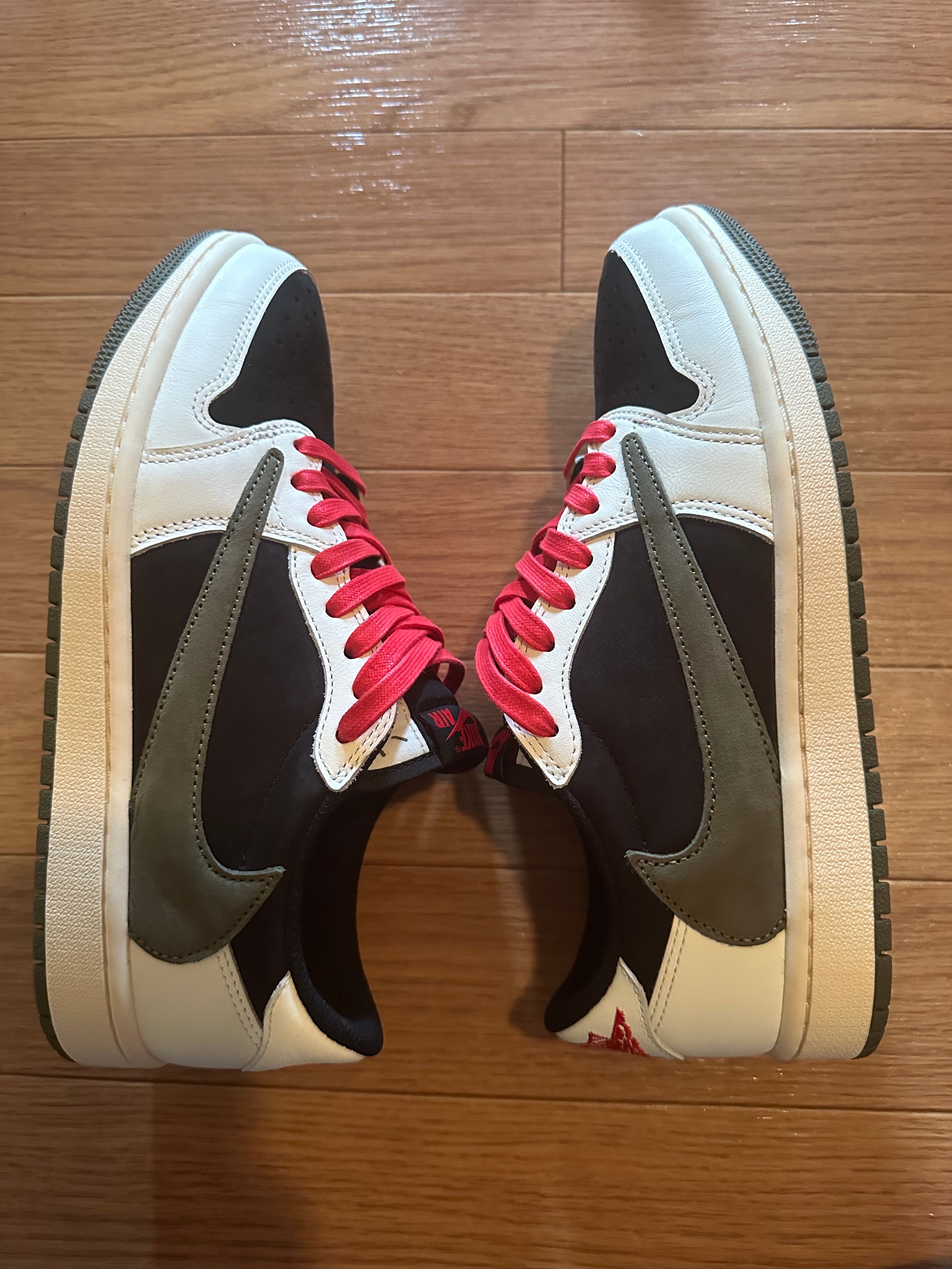 Travis Scott × Nike Women's Air Jordan 1 Low OG "Medium Olive"
