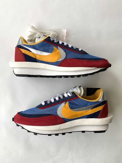 sacai × Nike LDV Waffle "Red/Blue"
