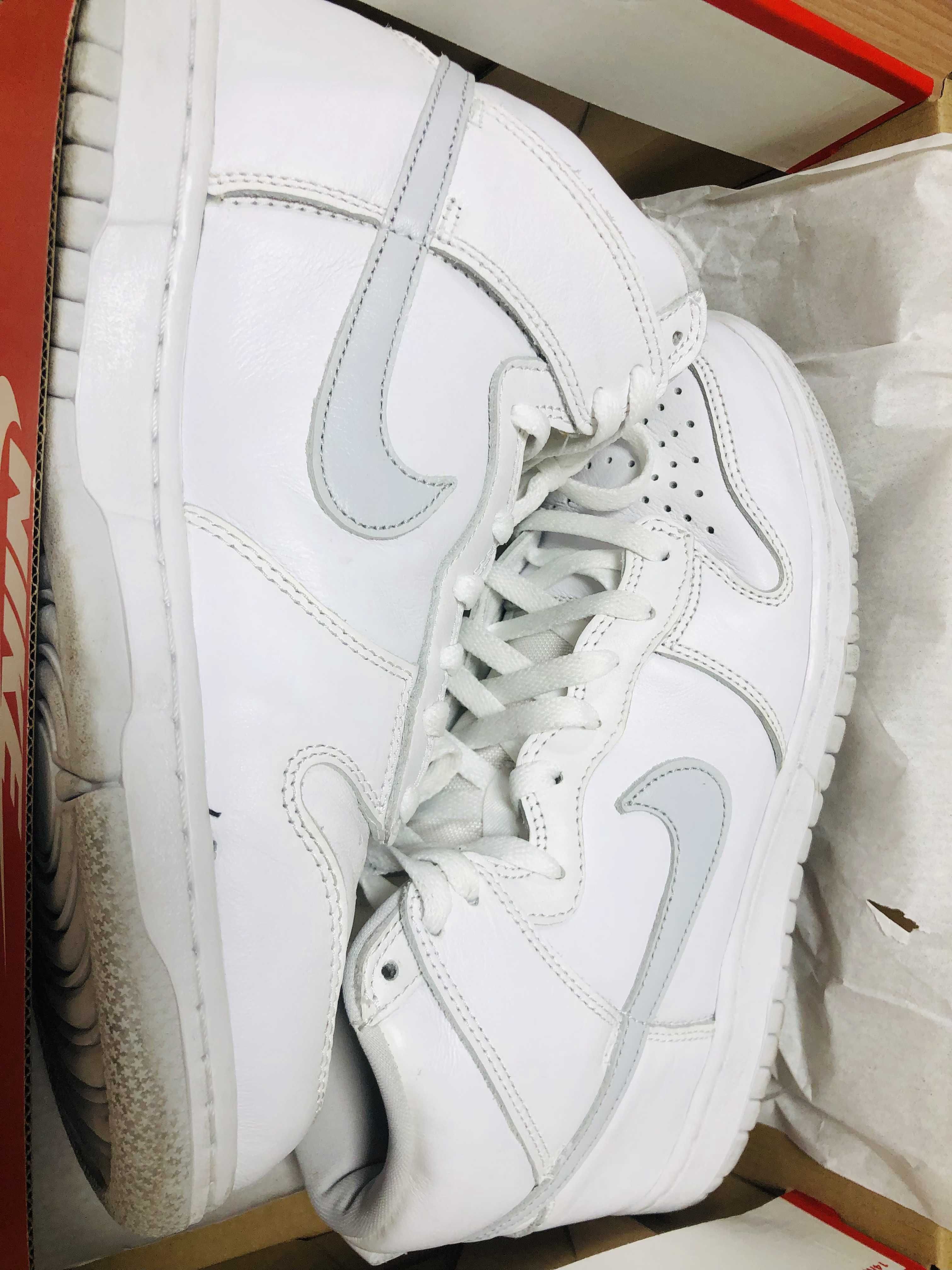 Nike Dunk High "Pure Platinum"