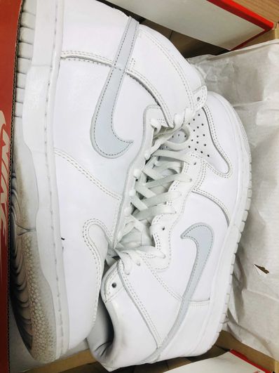 Nike Dunk High "Pure Platinum"