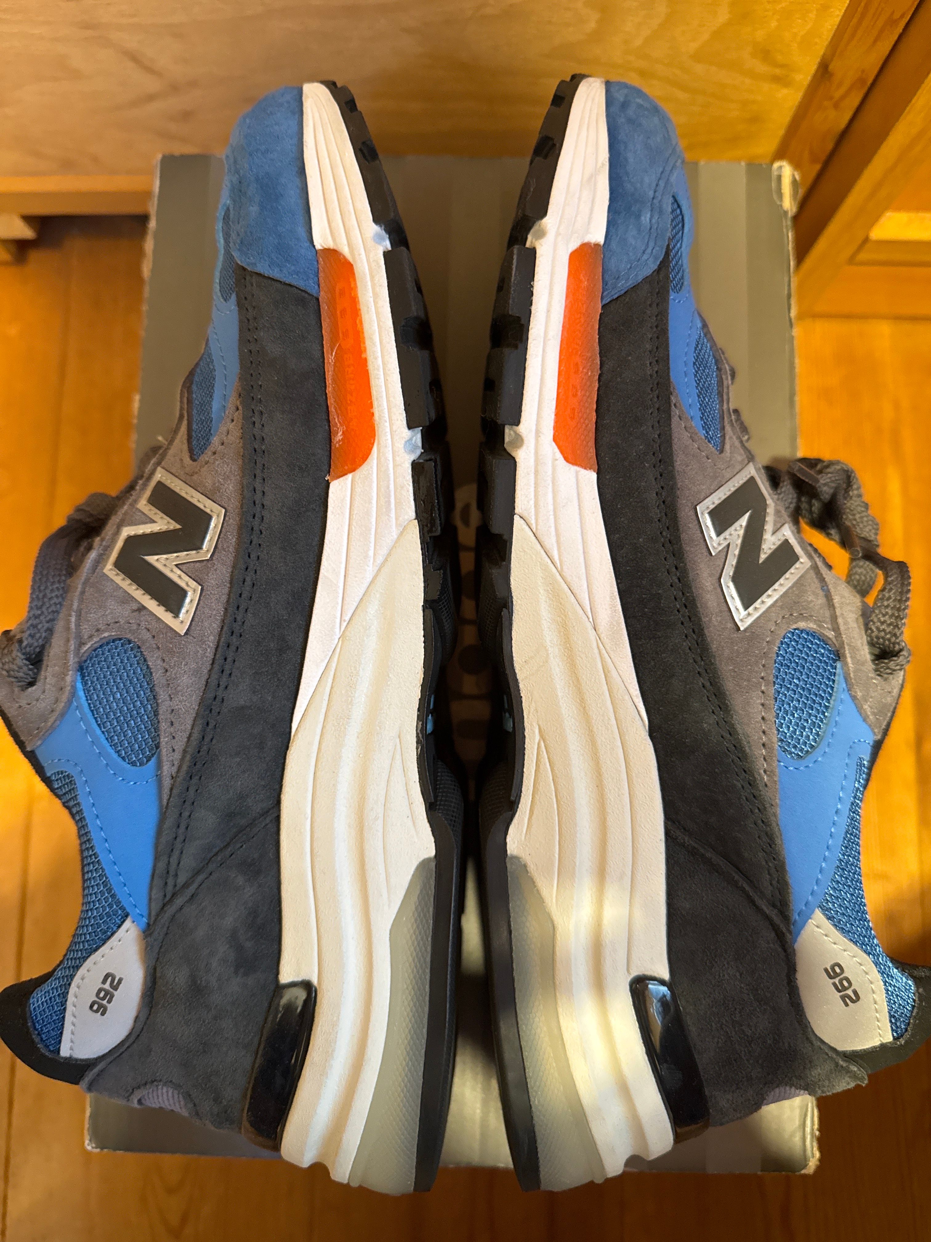 New Balance 992 "Heritage Grey/Sporty Blue"