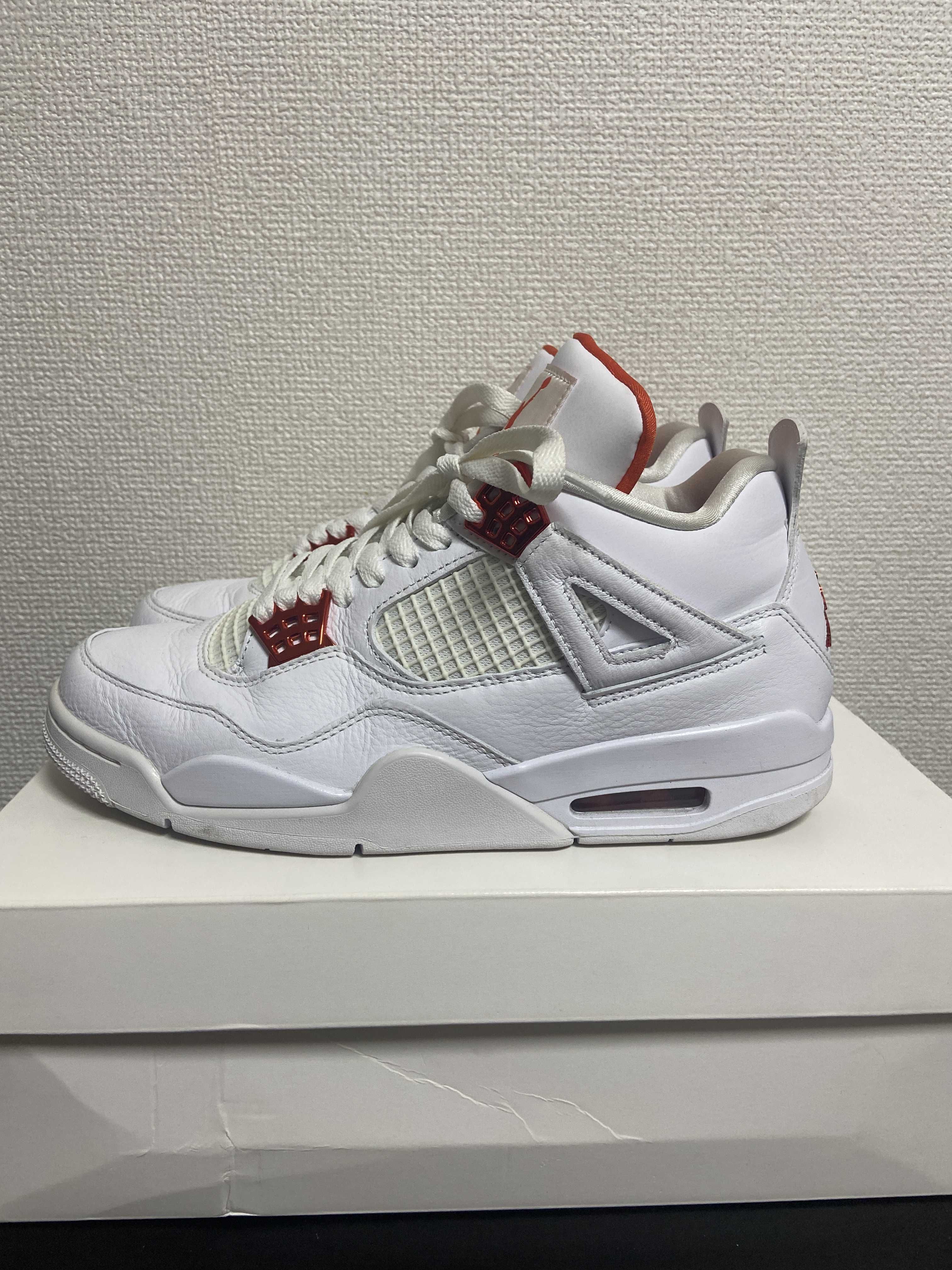 Nike Air Jordan 4 Retro "White/Team Orange"