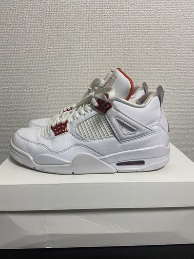 Nike Air Jordan 4 Retro "White/Team Orange"